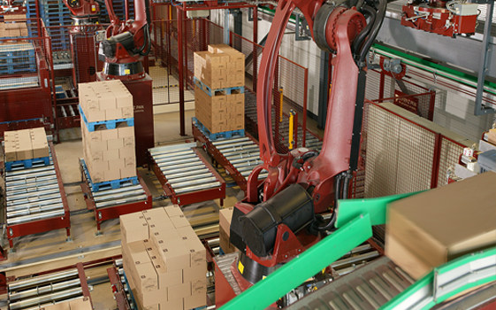 為何生產(chǎn)線紛紛使用自動碼垛機(jī)器人？原因是這樣的