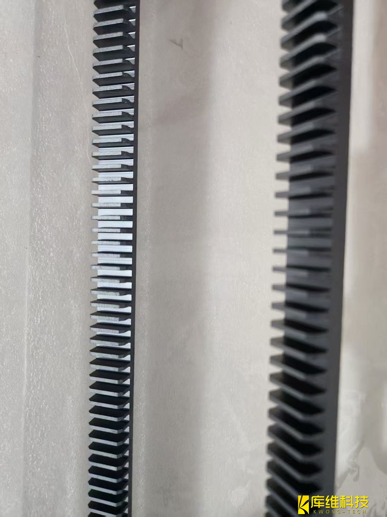 齒條結(jié)構(gòu)特寫(xiě)